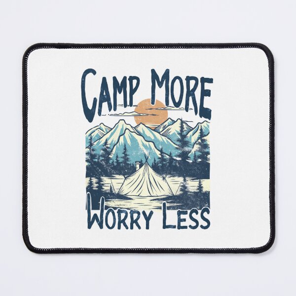 Item preview, Nature Hiking Camp More Worry Less designed and sold by Dominika Farkašová.