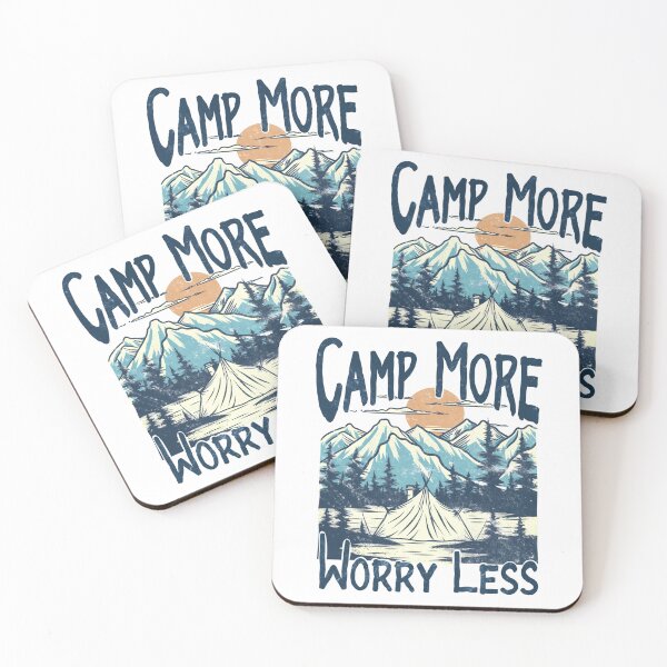 Item preview, Nature Hiking Camp More Worry Less designed and sold by Dominika Farkašová.
