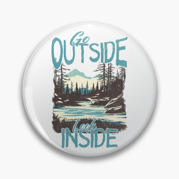 Item preview, Nature Hiking Go Outside Look Inside designed and sold by Dominika Farkašová.