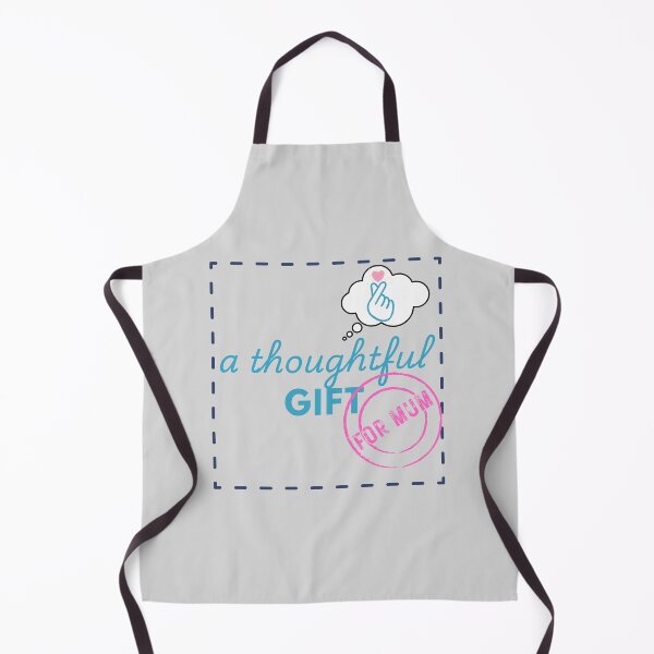 Item preview, A Thoughtful Gift For Mum Stamp Simple Heart Love Thought Bubble Blue and Pink designed and sold by Aurora-ly.