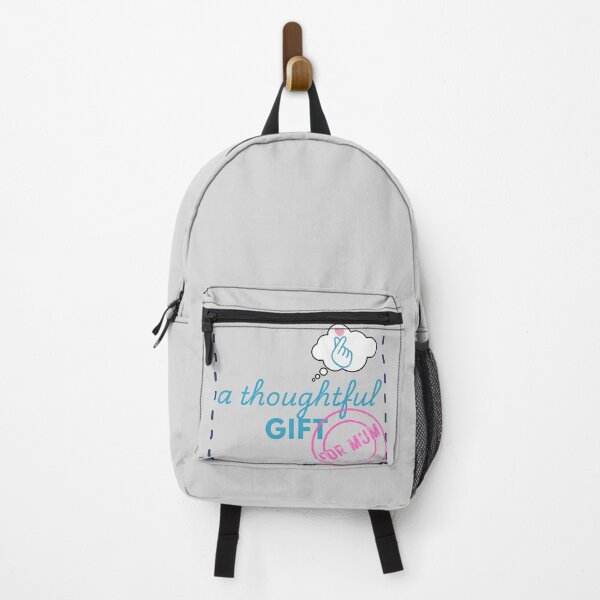 Item preview, A Thoughtful Gift For Mum Stamp Simple Heart Love Thought Bubble Blue and Pink designed and sold by Aurora-ly.