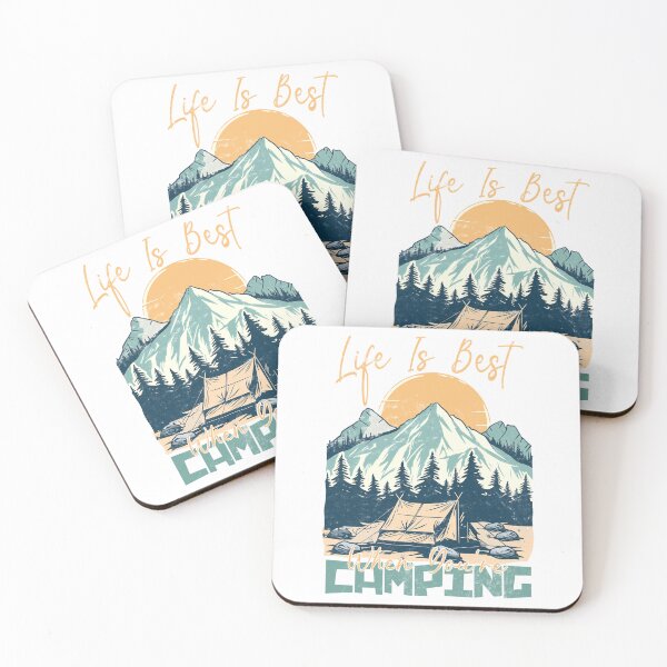 Item preview, Nature Hiking Life Is Best When You_re Camping designed and sold by Dominika Farkašová.
