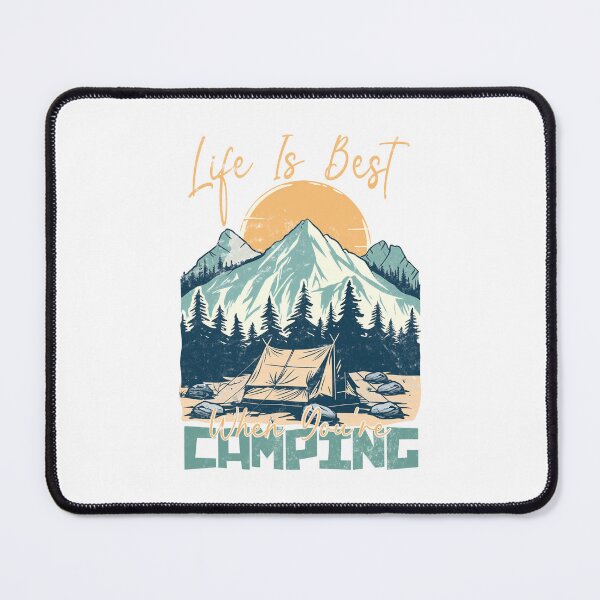 Item preview, Nature Hiking Life Is Best When You_re Camping designed and sold by Dominika Farkašová.
