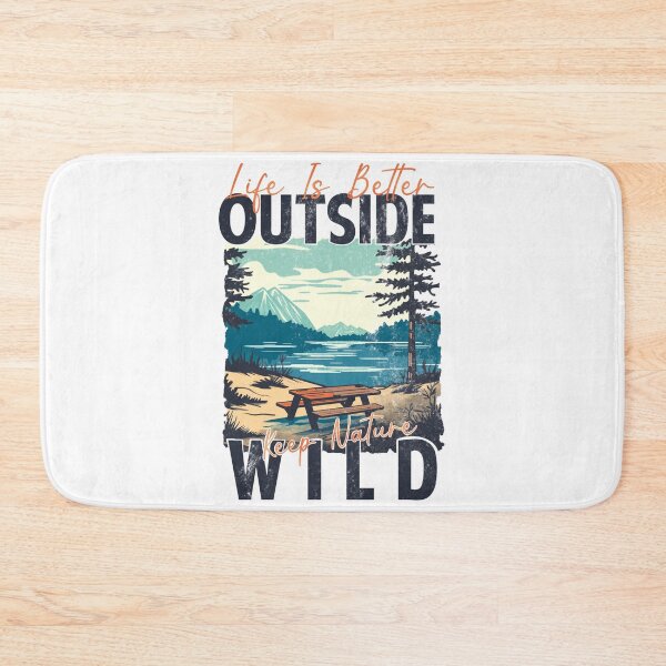 Item preview, Nature Hiking Life Is Better, Outside - Keep Nature Wild designed and sold by Dominika Farkašová.