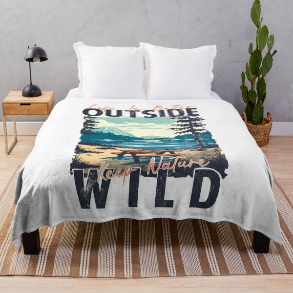 Item preview, Nature Hiking Life Is Better, Outside - Keep Nature Wild designed and sold by Dominika Farkašová.