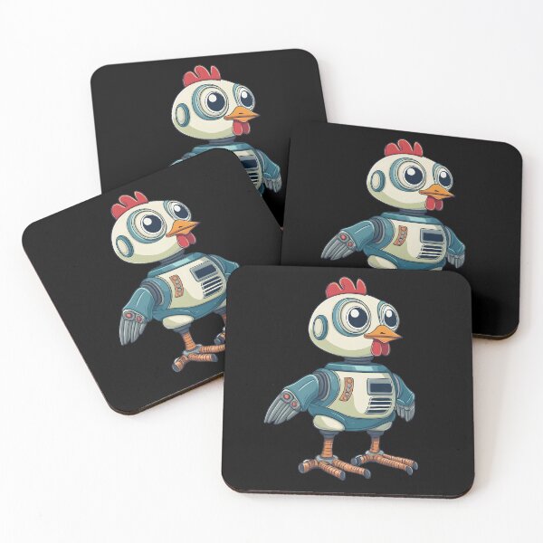 Item preview, Robot Chicken, Rooster, Hen designed and sold by DerSenat.