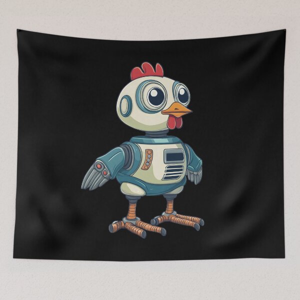 Item preview, Robot Chicken, Rooster, Hen designed and sold by DerSenat.