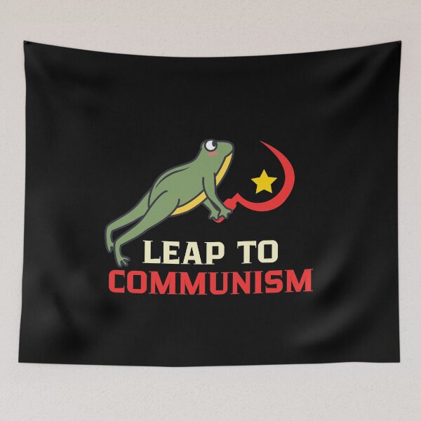 Item preview, Communist frog designed and sold by VibeStyleShop.