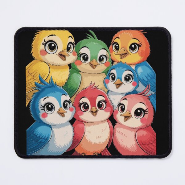 Item preview, Cute Kawaii Pastel Cockatiel Parakeet Bird Boys Girls Kids designed and sold by SztylishDesigns.