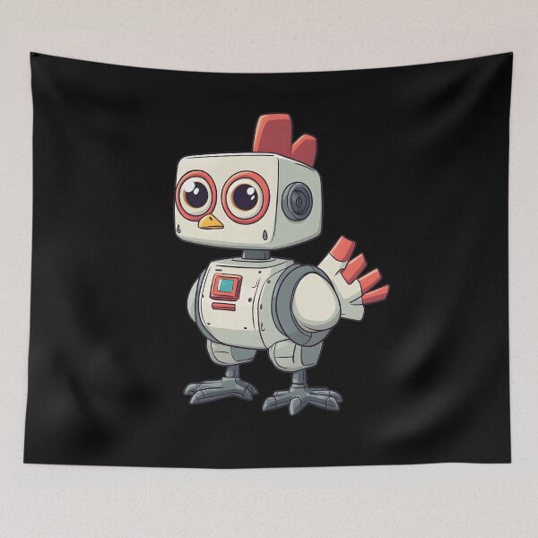 Item preview, Robot Chicken, Rooster, Hen designed and sold by DerSenat.
