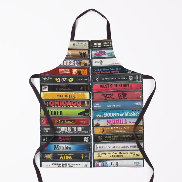 Item preview, Musicals Cassette Print - Greatest Musicals of all time designed and sold by Mr Mustard Prints.