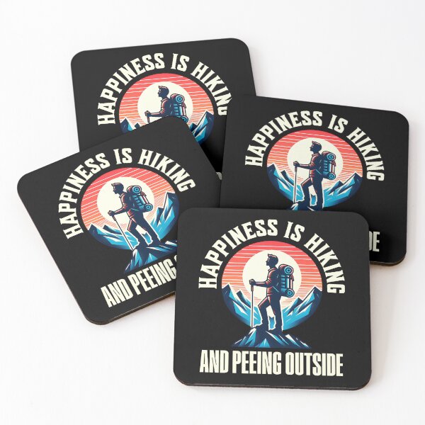 Item preview, Happiness is Hiking designed and sold by Studio Bankai.