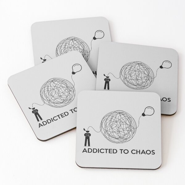 Item preview, Addicted  To Chaos designed and sold by Fanverse Merchandise.