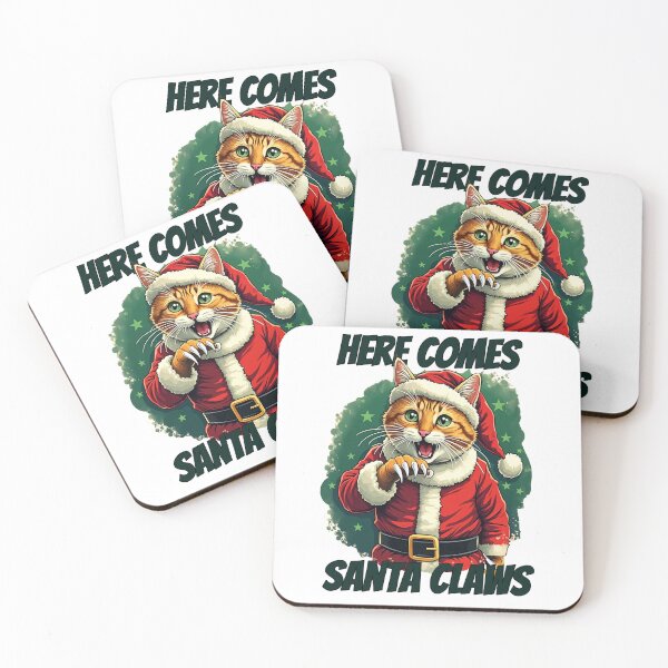 Item preview, Here comes santa claws  designed and sold by Kamoufleur.