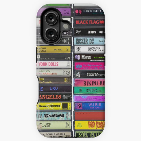 Item preview, Greatest Punk Albums of All Time - Punk Cassette Print designed and sold by Mr Mustard Prints.
