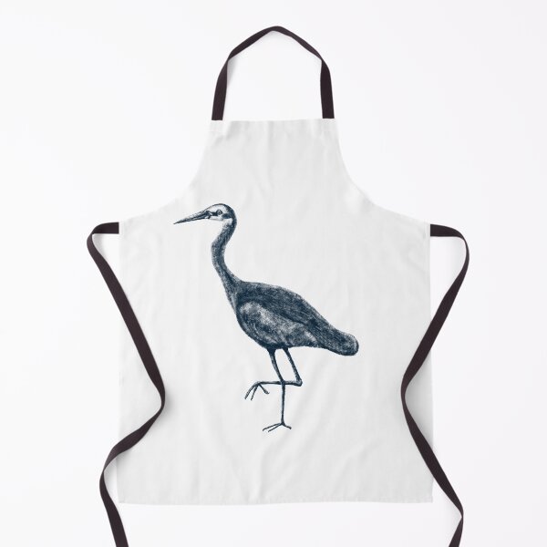 Item preview, White Faced Heron Drawing designed and sold by Anna.Dunning.