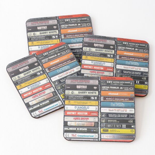 Item preview, Greatest R&B Music of all time - Cassette Print designed and sold by Mr Mustard Prints.