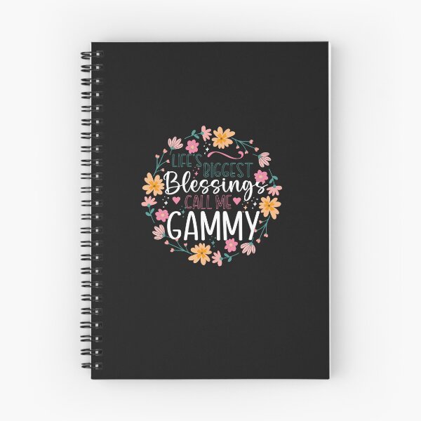Item preview, Life's Biggest Blessings Call Me Gammy - Floral Grandmother Design designed and sold by Tujzui.
