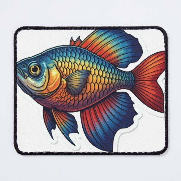 Item preview, Rainbow fish designed and sold by StickersRyous.