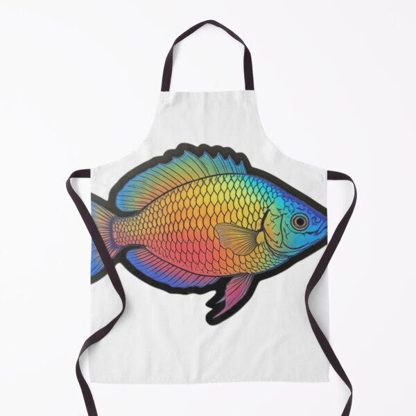 Item preview, rainbow fish designed and sold by StickersRyous.