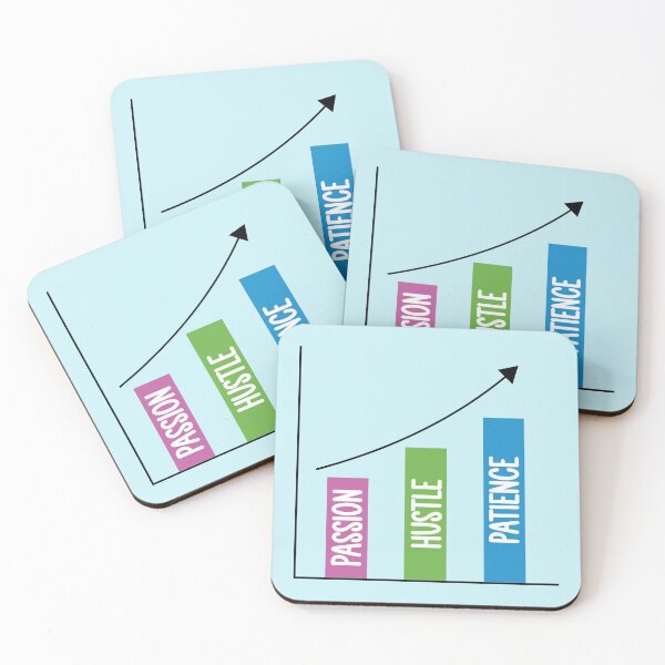 Item preview, Passion Hustle Patience designed and sold by Fanverse Merchandise.