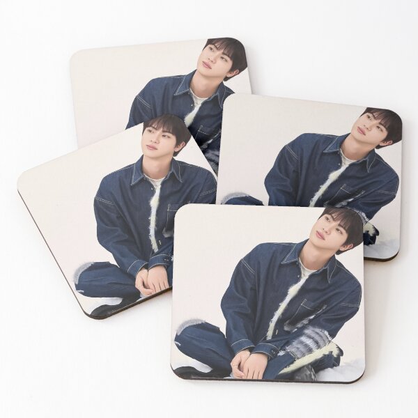 Item preview, BTS jin poster  designed and sold by Purple Ocean.