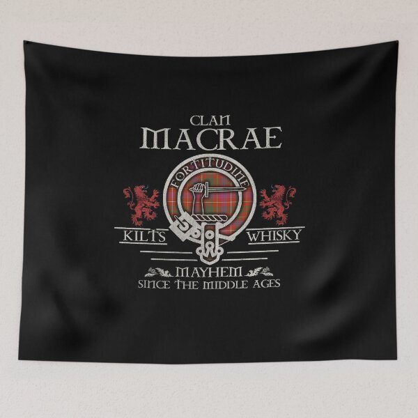 Item preview, Clan MacRae of Inverinate tartan crest family reunion Highland Games designed and sold by Clan1093.