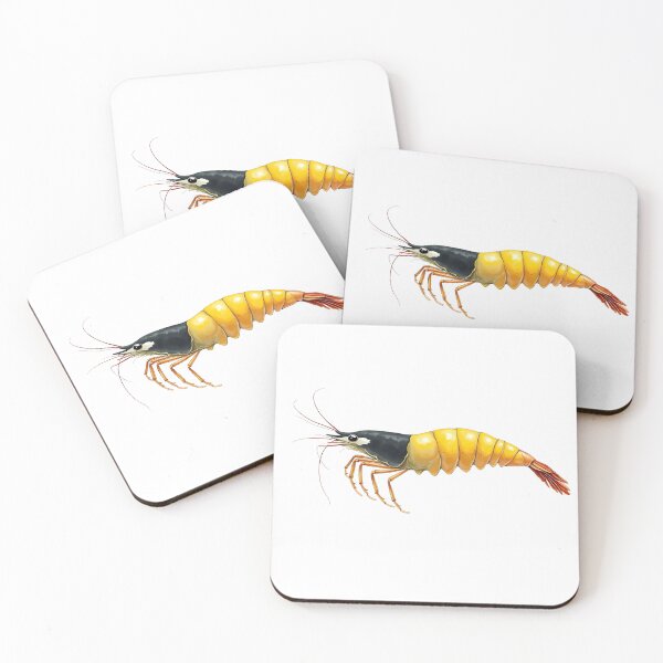 Item preview, Cherry shrimp (yellow) designed and sold by Brizvid.