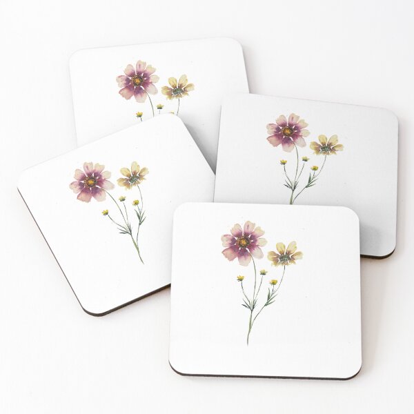 Item preview, Vibrant loose watercolor wildflowers designed and sold by ttmc.