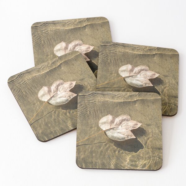 Item preview, Floating Tulip Tree Leaf with Cool Optical Effects designed and sold by Georgia Mizuleva.