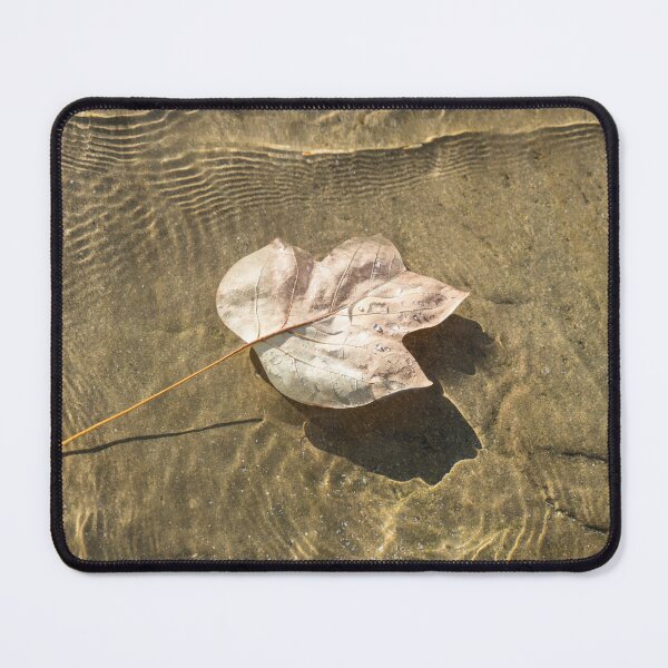 Item preview, Floating Tulip Tree Leaf with Cool Optical Effects designed and sold by Georgia Mizuleva.