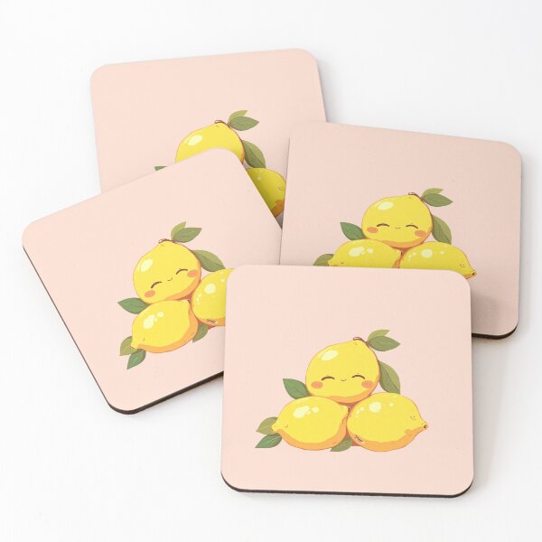 Item preview, Lemon Pile Smiles  Kawaii Kitsch designed and sold by MadeByHaresShop.