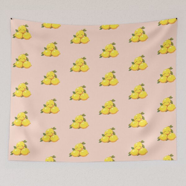 Item preview, Lemon Pile Smiles  Kawaii Kitsch designed and sold by MadeByHaresShop.
