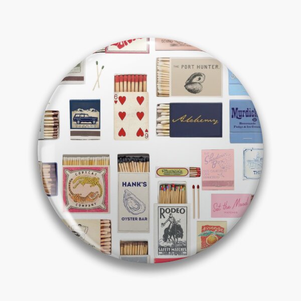 Item preview, vintage matchbook poster!  designed and sold by slowlyyetsurely.