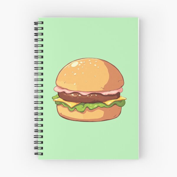 Item preview, Kawaii Burger Delight  Minty Marvel designed and sold by MadeByHaresShop.