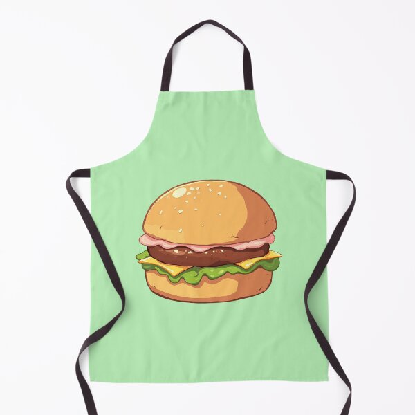 Item preview, Kawaii Burger Delight Minty Marvel designed and sold by MadeByHaresShop.