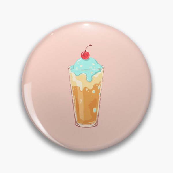 Item preview, Sweet Cherry Soda Float  Kawaii Delight designed and sold by MadeByHaresShop.