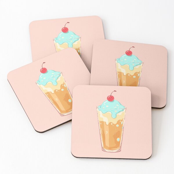 Item preview, Sweet Cherry Soda Float  Kawaii Delight designed and sold by MadeByHaresShop.