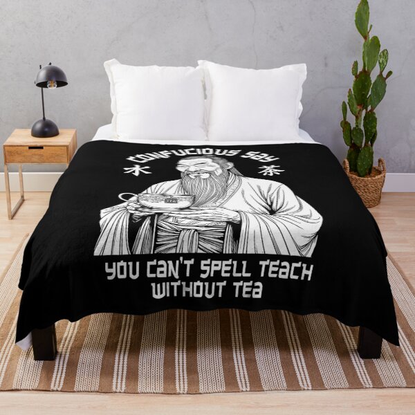 Item preview, Tea Lovers Funny Confucius Say Tea Drinker Teach Teacher designed and sold by GrandeDuc.