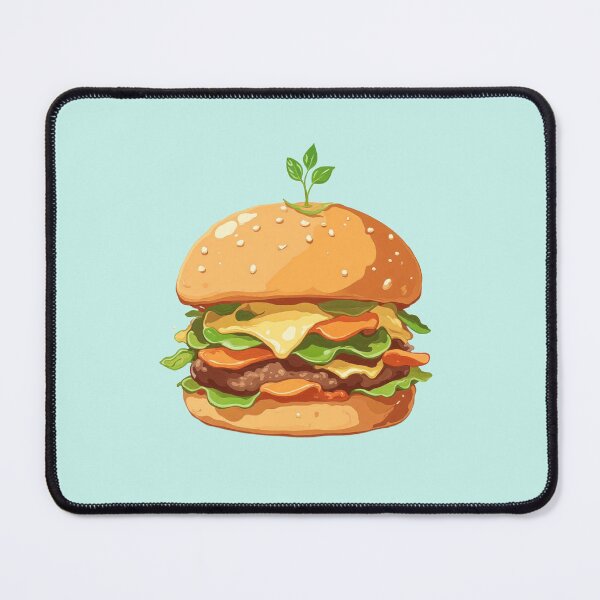 Item preview, Kawaii Veggie Burger Bliss designed and sold by MadeByHaresShop.