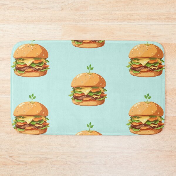Item preview, Kawaii Veggie Burger Bliss designed and sold by MadeByHaresShop.