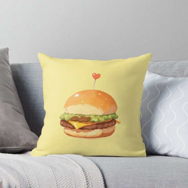 Item preview, Kawaii Slider Delight Tiny Burger Heart designed and sold by MadeByHaresShop.
