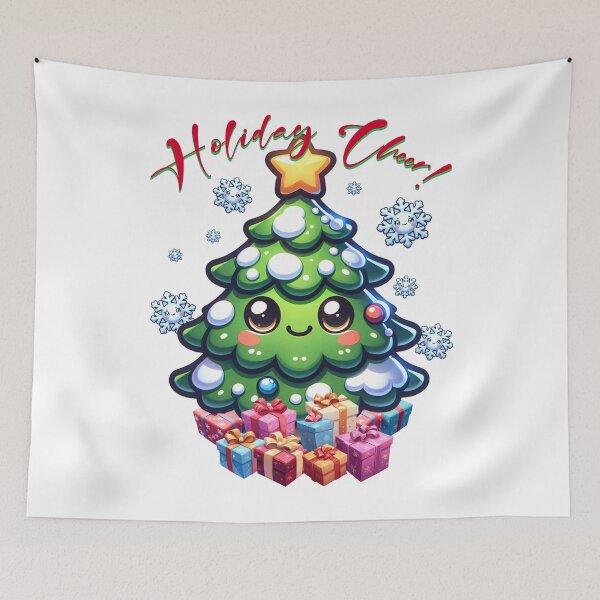Item preview, Happy Xmas Tree - Holiday Cheer! designed and sold by InkdGraphix.