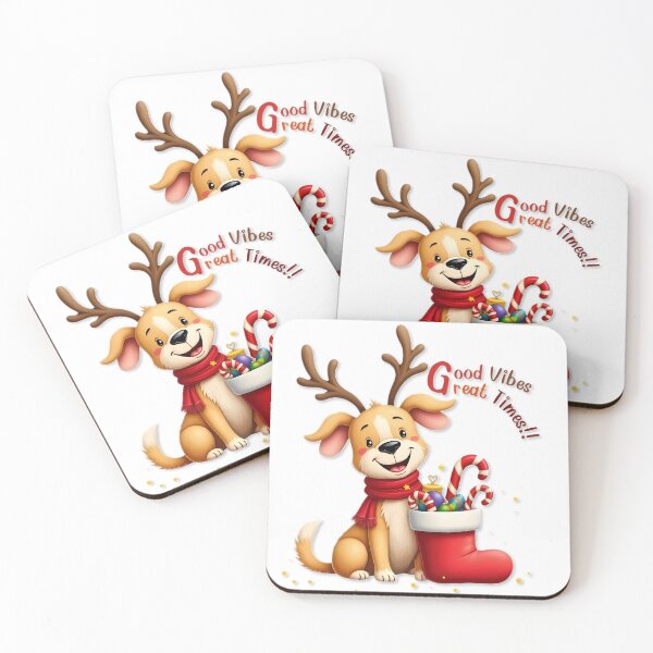 Item preview, Little puppy at Christmas and a nice message designed and sold by kankan22.