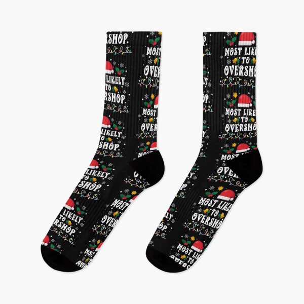 Item preview, Most Likely To Overshop Shopping Family Crew Christmas designed and sold by Blok45.