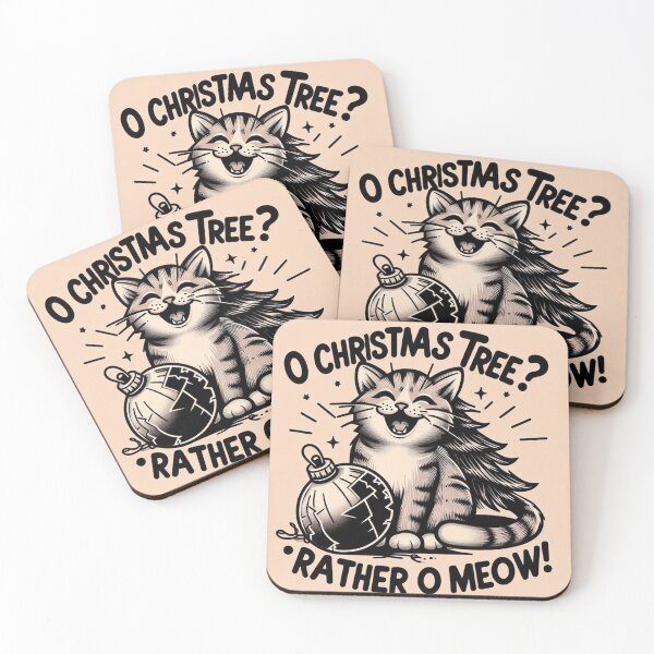 Item preview, A cat with a Christmas ball designed and sold by DesignFreaks7.