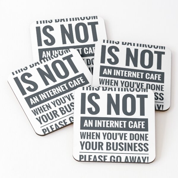 Item preview, Toilet Humour WC funny Sign by Jenny Meehan  designed and sold by Jenny Meehan Art Prints and Patterns  .