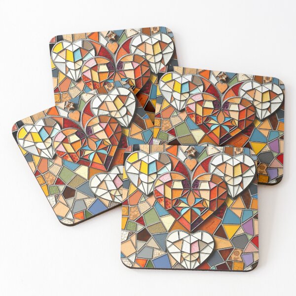 Item preview, Heart Pattern #28 designed and sold by Kaleidoscope Print.