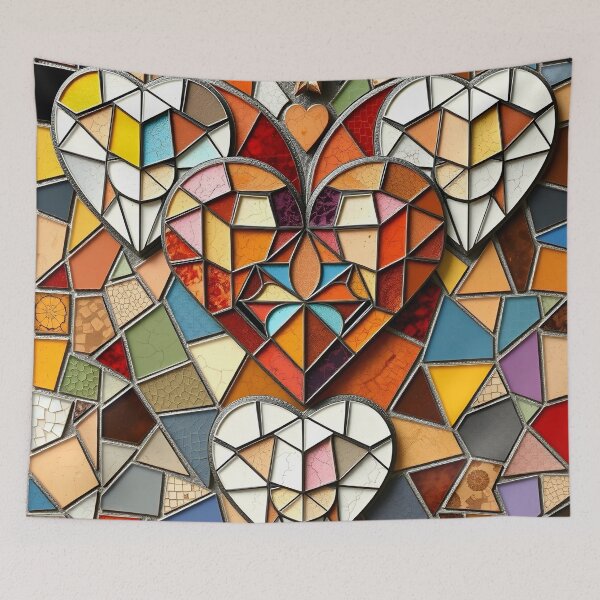 Item preview, Heart Pattern #28 designed and sold by Kaleidoscope Print.