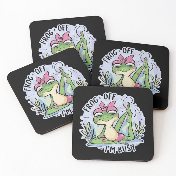 Item preview, Cute Yoga Frog Illustration - Relaxation and Nature-Inspired Art designed and sold by love3617.